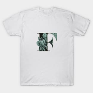 Flower Alphabet F T-Shirt